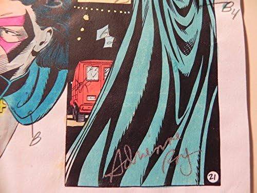 Detetive Comics 653 Batman Production Art assinou A. Roy com CoA PG21