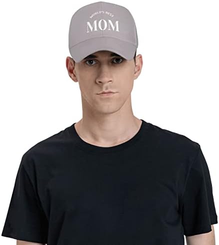 Capacete de beisebol da moda do dia das mães Tom de boné unissex Ajustável pai relaxado para homens esportes de mulheres