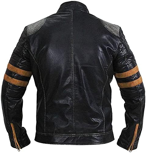 William Jacket - Cafe Racer Vintage Motorcycle Retro Moto Racer Coleção de jaqueta de couro real