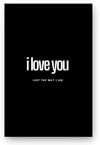 Notebook I Love You - Melhor caderno forrado para o diário diário, ajude você a alcançar seus objetivos, manifestar sonhos e viver