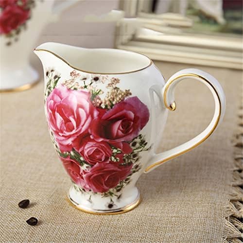 TJLSS Rose Tea Conjunto de café Conjunto de café Copo de chá de porcelana Copo de chá de chá de chá de café conjunto de café