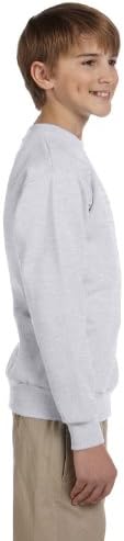 Hanes Boys ComfortBlend EcoSmart Crewneck Sweatshirt, grande, cinzas