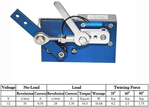 Motor do Atuador Linear DC 12V 90 graus ACTATOR LINEAR ATUADOR RECUTROCATIVO MOTOR 35RPM MOTOR DE AVAÇÃO DIY DE BACA VELOCIDADE