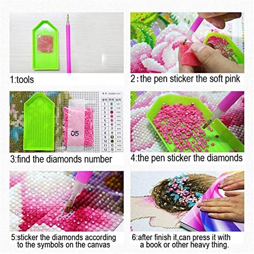 Pintura de diamante grande a última ceia por kits de números, DIY 5D Diamond Diamond Square Prain Frill Stitch Crystal Rhinestone