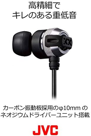 Victor Ha Fx33x R [Earbud fone de ouvido vermelho] Importação do Japão