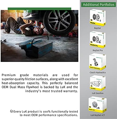 Schaefflerluk dmf164 volante de massa dupla, volante de massa dupla OEM, peças de embreagem de substituição LUK