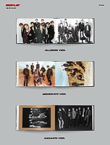 K-pop EXO 5º Álbum [Don't Mess Mess Up My Tempo] Moderato Ver. CD+Photobook+Fotocard selado