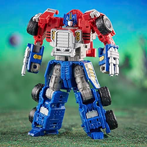 Transformers Toys Legacy Evolution Commander Armada Universo Optimus Prime Toy, 7,5 polegadas, figura de ação para