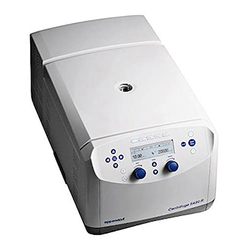 Eppendorf 022620612 5430R Microcentrífuga refrigerada, teclado com rotor de ângulo fixo com aerossol, 230V