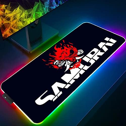 Big mouse mouse gaming mouse bloc maiuse pad mouse mouse pad da mesa de mesa com luz de fundo