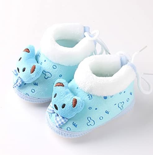 Sapatos de desenhos animados de bebê quese mais veludo botas nuas de moda não deslizante SLIP SLAPLE REDDLER SAPATOS BOOTS NUS