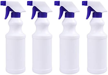 4pcs genéricos 500 ml 16 onças garrafa de spray de spray pesado vazio garrafas de pulverizador soluções de limpeza