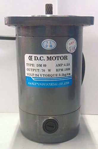 Davitu DC Motor - Sanly Factory Direct DM09SGN -12V -70W Miniatura Miniatura Bruscada de Carbono DC Motor Magnet Helical