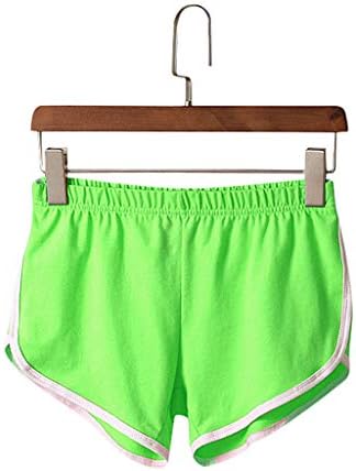 Seaintheson Treino atlético shorts calças secas rápidas esportes de verão feminino ativo yoga casual shorts sólidos