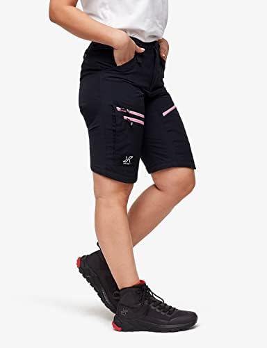 RevolutionRace Women's GP Pro zípre calças, calças duráveis, ventiladas e conversíveis para todas as atividades ao