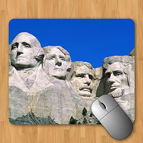 Monte Rushmore Mount Mount Large Mousepad Mouse pad.