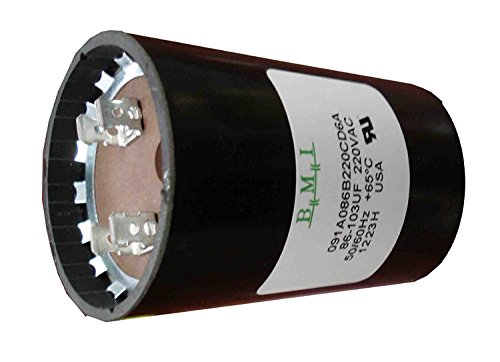 86-103 MFD 3/4 e 1 HP Caixa de controle da bomba de poço Capacitor de partida para Franklin 275464118, 2801074915, CRC