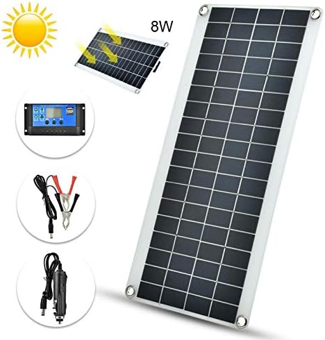 Alremo Huangxing - painel solar flexível, kit de controlador solar, fácil de usar e transportar câmeras de segurança para