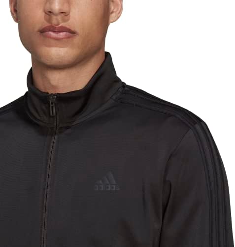 Aquecimento Essential de Adidas Men toup 3-Stripes Top Top