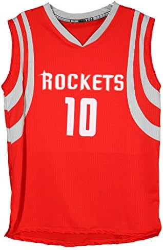 Eric Gordon Houston Rockets assinou autografado Red 10 Jersey personalizada M JSA COA