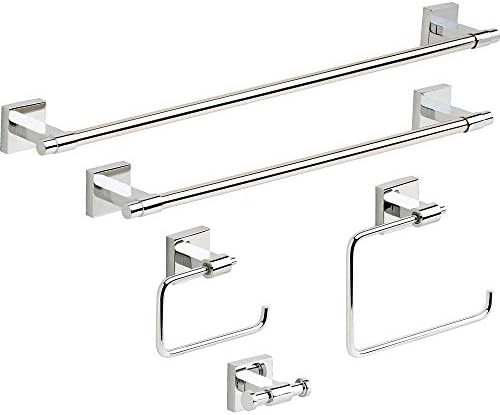 Franklin Brass Max51-PC Maxted Modern Single Brand Papel Holder, Chrome polido