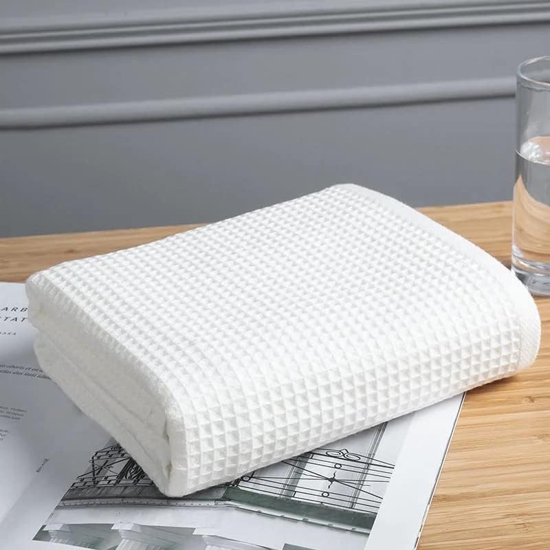 Toalha de banho de waffle Toalha de algodão pura toalhas Ultra Soft & Super Absorvent for Bathroom