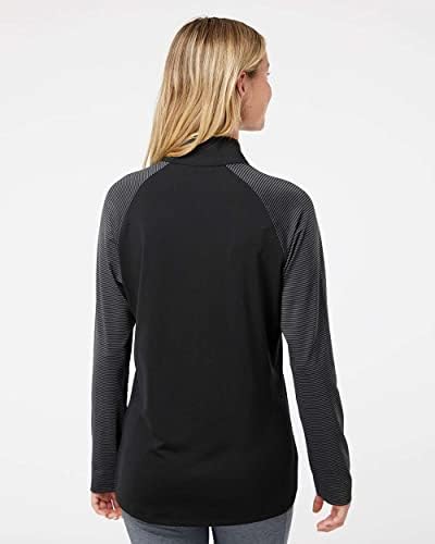 Pullover de trimestre do Block Block Block da Adidas Womens