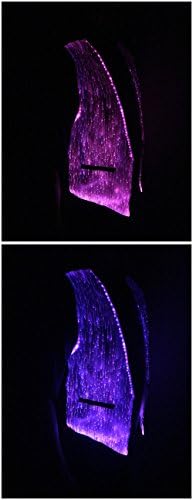 Coloque de cintura de fibra óptica LED colete para homens brilho de moda no colete luminoso escuro, controle de