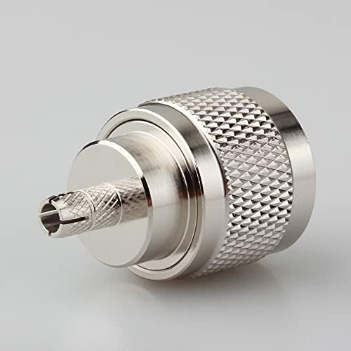 Gimilink Type N Conector masculino Plugue reto para LMR-195 RG-58 RG-142 Cabo coaxial baixa perda de 50 ohm