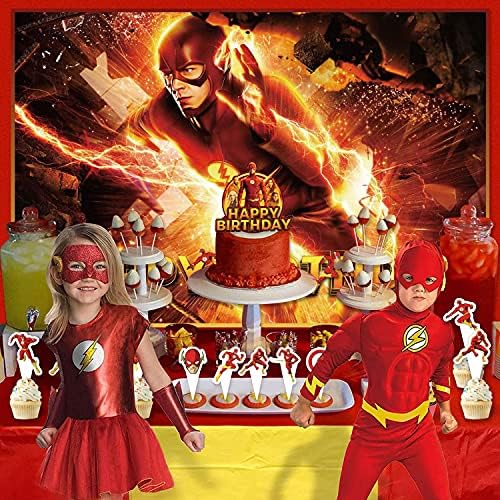 Hero Birthday Party Supplies, Party Supplies Birthday com Banner de aniversário de 5 pés de 3 pés de fundo