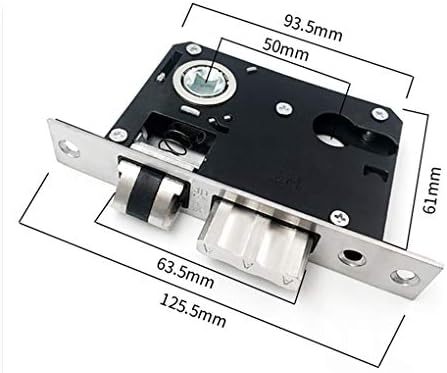 Zhyh estilo europeu Handeld Handle bloqueio Kit Kit Kit Combinação de alumínio Retro trava da sala de estar acessórios de hardware