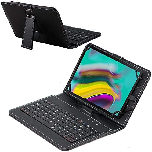 Caixa de teclado preto da Navitech compatível com o Samsung T830 Galaxy Tab S4