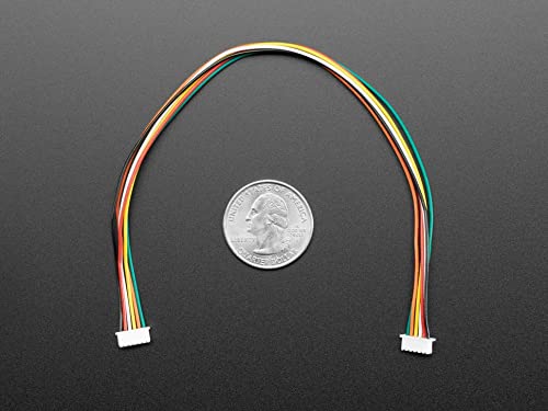 Cabo de 6 pinos de 1,25 mm de 6 pinos de 20 cm de comprimento 1: 1 - Molex Picoblade Compatible Adafruit 4926