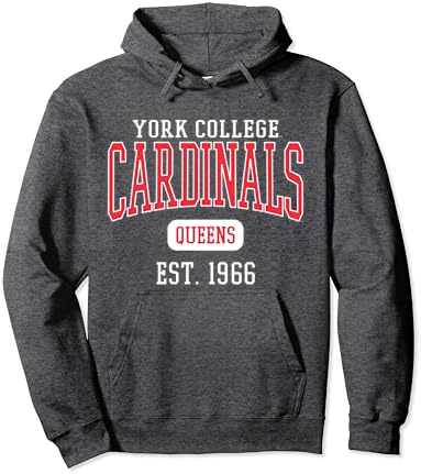 CUNY York College Cardinals Est. Date Pullover Hoodie