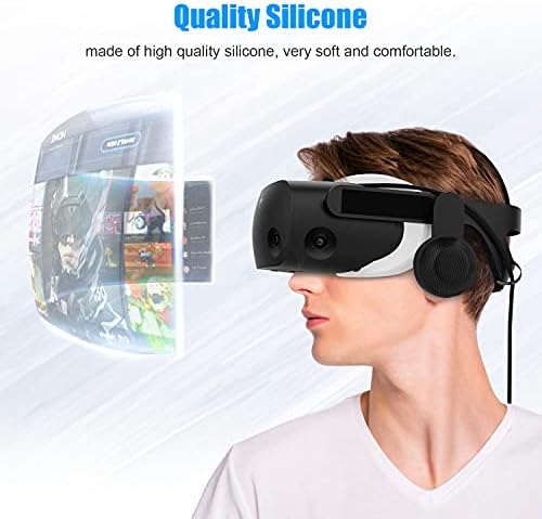 AMVR VR Silicone Facial Interface Tampa para o fone de ouvido de realidade virtual de reverb reverb G2, acessórios de almofada