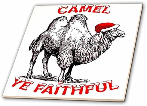 3drose camel ye fiel diversão férias em branco - telhas