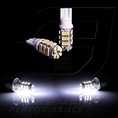 TGP T15 Branco 42 LED SMD Wedge Reverse/Backup Bulbs Par 2010-2013 Compatível com Kia Forte