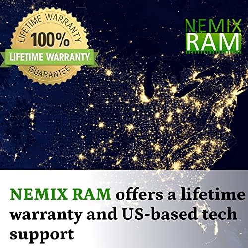 64GB DDR4-2133MHZ PC4-17000 ECC RDIMM 1RX4 1.2V Memória do servidor registrado por Nemix Ram