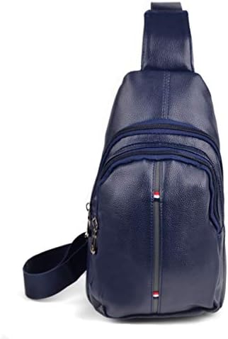 Mochila de Sling de couro de Westend Crossbody com cinta ajustável