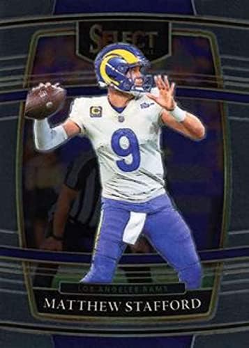 2021 Panini Select 20 Matthew Stafford Concourse Los Angeles Rams NFL Football Trading Card