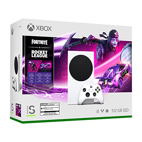 Xbox Series S - pacote Fortnite & Rocket League