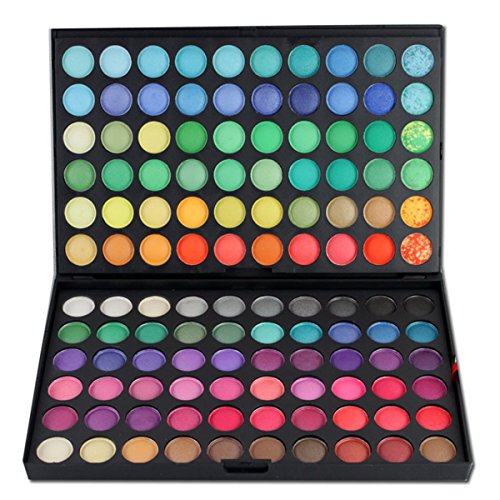 Fantasyday Pro 120 Cores Shimmer e Matte Eyeshadow Makeup Palette Cosmetic Contouring Kit 1 - Ideal para uso profissional