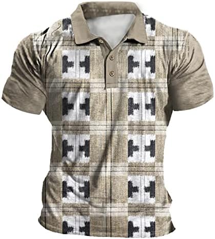 Camisetas masculinas RTRDE Menas de colarinho curto Moda de manga curta Casual Casual Solid Spring & Summer Camisetas fit regulares