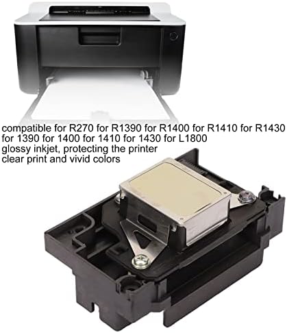 Cabeça de impressão colorida Estink, cabeça da impressora de substituição, jato de tinta suavemente, para Epson R270 R1390 R1400 R1410