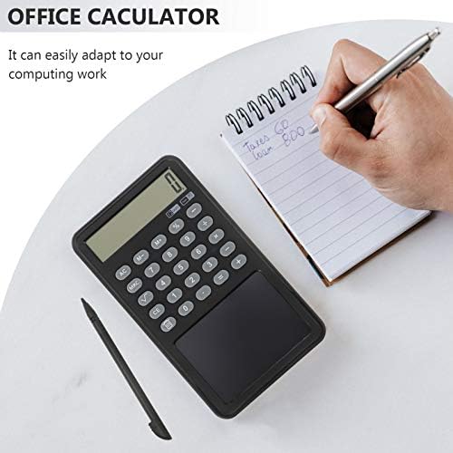 NUOBESTY MEST NOTEPAD Desk notepad 2pcs calculadora básica no bloco de notas de escritório escreva tablets blocos de