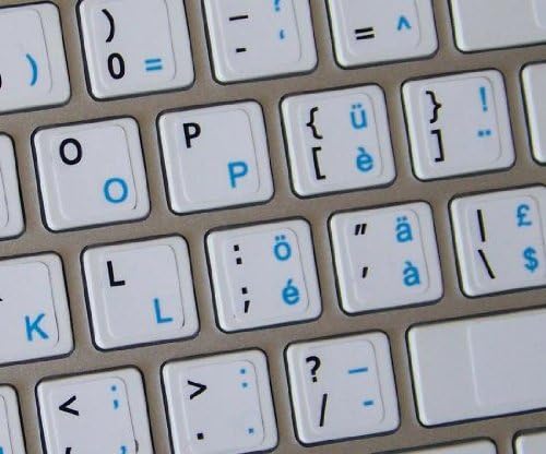 Mac Inglês-Swiss Teclaores de teclado no fundo branco
