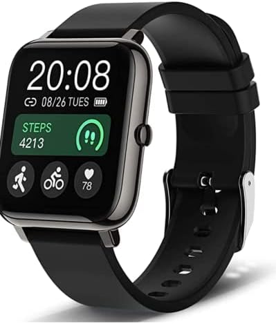 MyChoiceSmartWatch para Android, iOS com monitor de pressão arterial, monitor de freqüência cardíaca, monitor de sono,