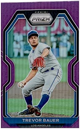 2021 Panini Prizm Pink Prizm 46 Trevor Bauer NM-MT Dodgers