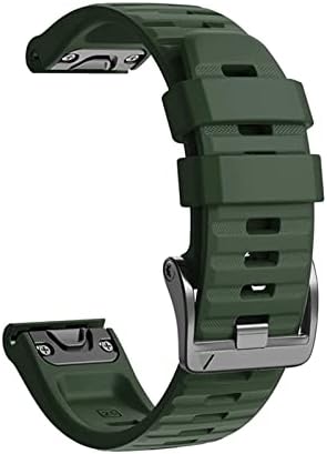 FKIMKF Silicone Redunda Relógio Relógio Strap para Garmin Fenix ​​7x 7 6x Pro Watch EasyFit Wrist Band 26 22mm Strap