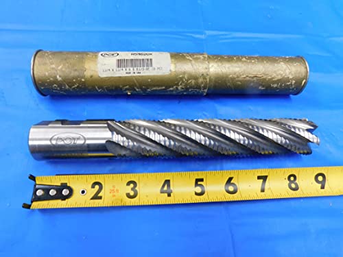 PCT 1 1/4 O.D. Roughing M42 Mill 6 L.O.C. Center Cutting USA Made - MH3753BP2